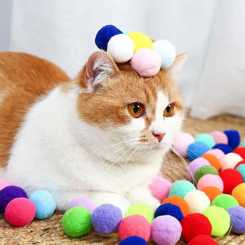 "Divertimento Garantido para Gatos: Lançador de Bolinhas